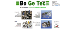 Desktop Screenshot of bogetec.de